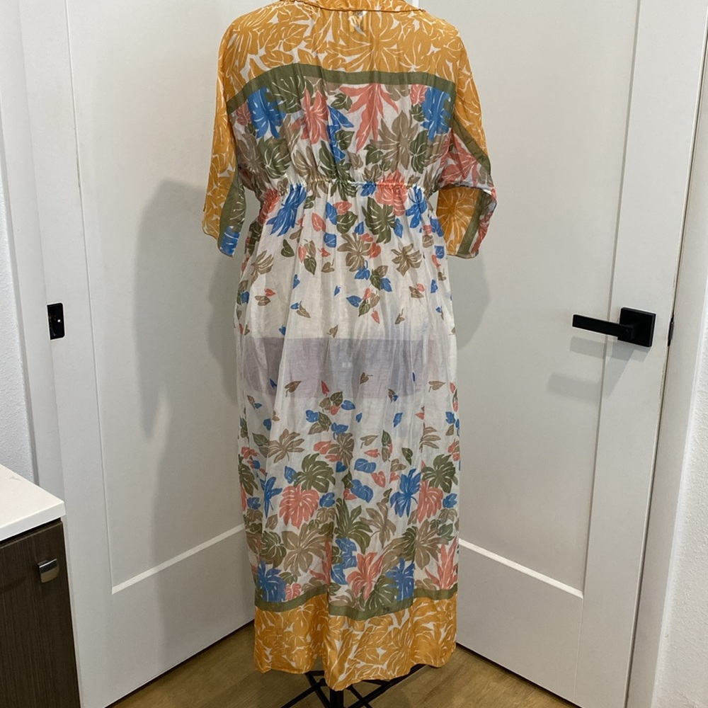Missoni Stampa Foliage Leaves Print Kaftan |Size 44 , US Size 12/14 - Picture 11 of 17